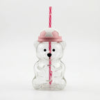 20oz Cute Bear Soccer Cup – Fun Sports-Themed Drink Bottle for Kids, Teens & Adults – School, Parties, Travel & Everyday Hydration