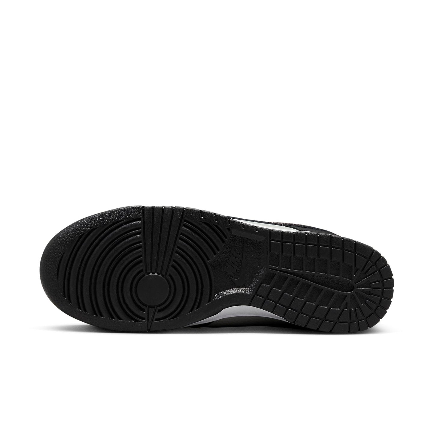 Nike Dunk Low “Black Total Orange Mini Swoosh”