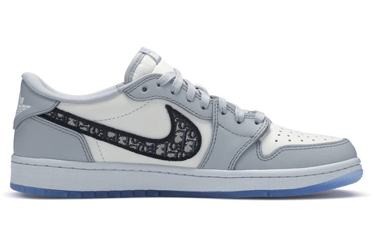 Air Jordan 1 Low x Dior “White Grey”