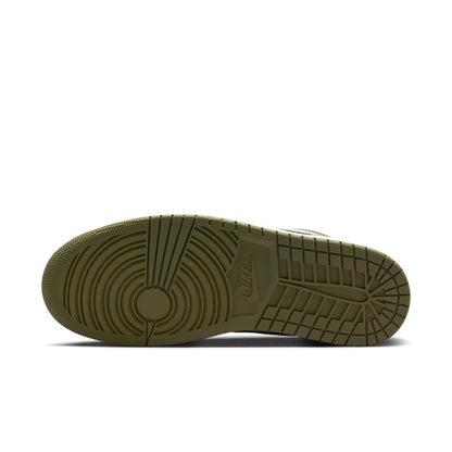 Air Jordan 1 Low “Black White Medium Olive”