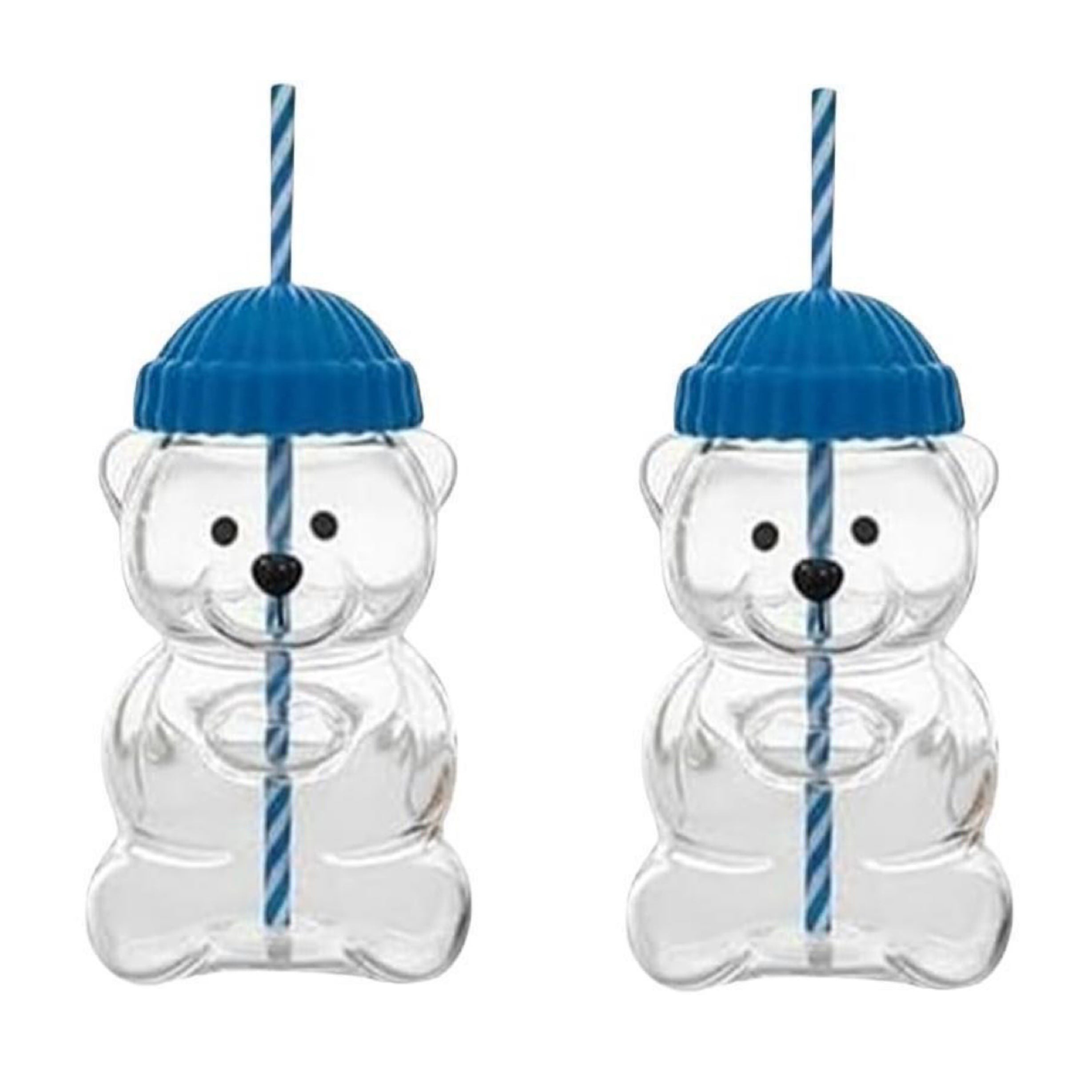 Viral Bearista Cold Cup for 2026 Holiday Collection Nostalgia Cute Bear Cup With Striped Straw 20oz High-Quality Glass Tumbler for Smoothies Boba & Beverage  Iced Coffee Glass Gifts colorful glass cup practical gift