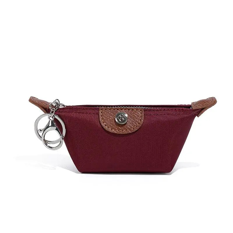 Women's Change Key Small Dumpling Bag 2025 New Fashion Nylon Lipstick Storage Bag
