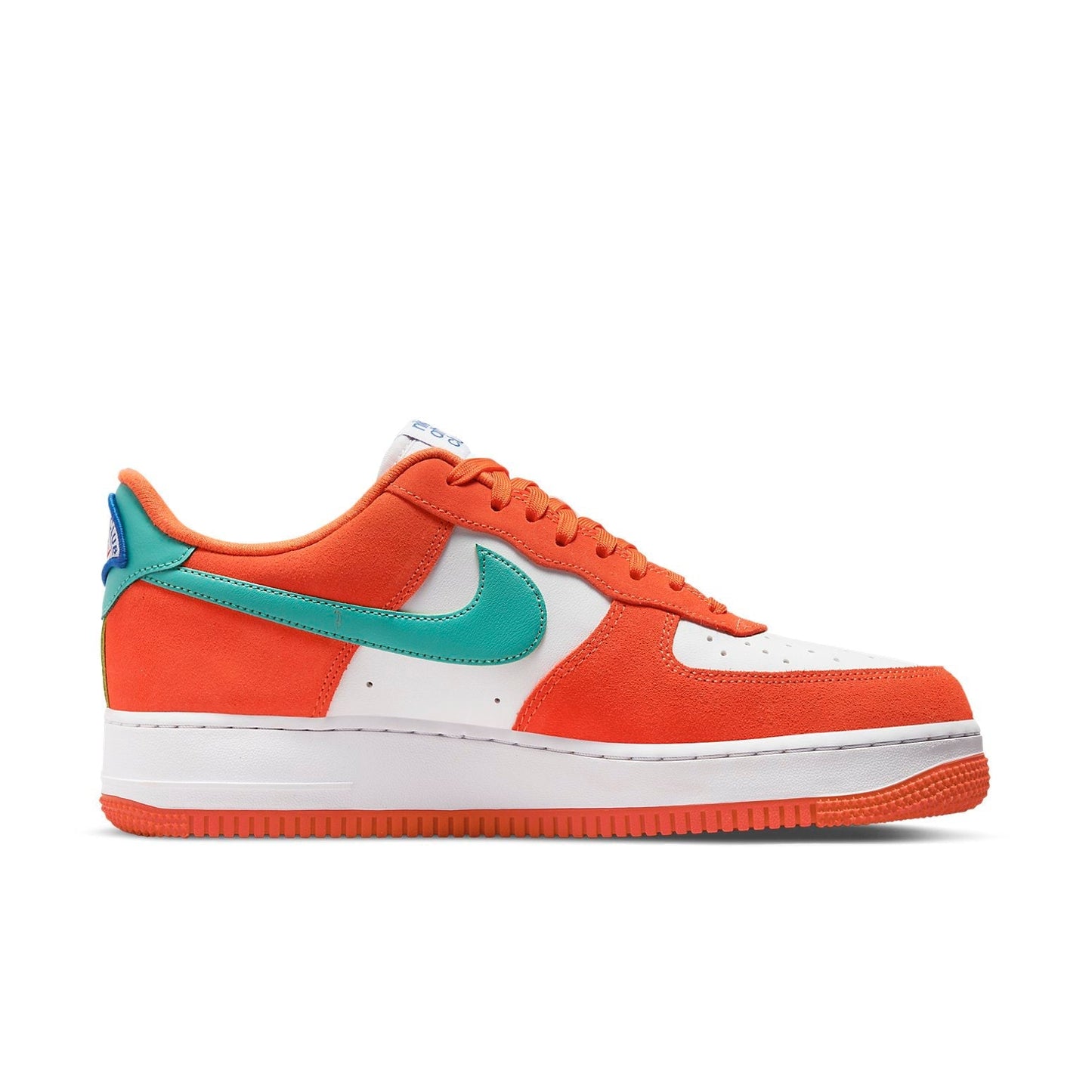 Nike Air Force 1 “07 LV8 “Athletic Club – Rush Orange Washed Teal”