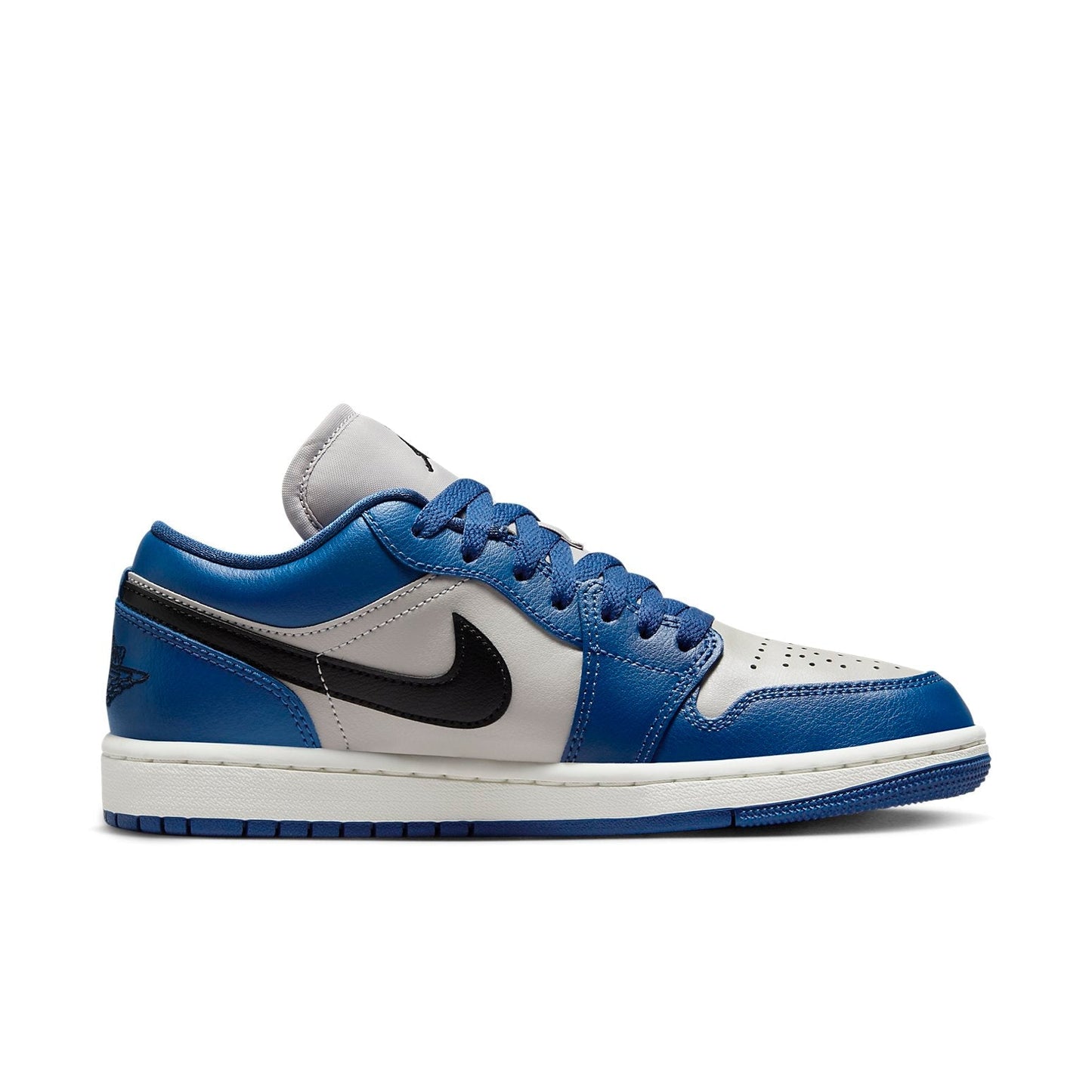 Air Jordan 1 Low “Gray Navy Blue Black”