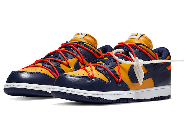 Nike x Off-White Dunk Low “University Gold”