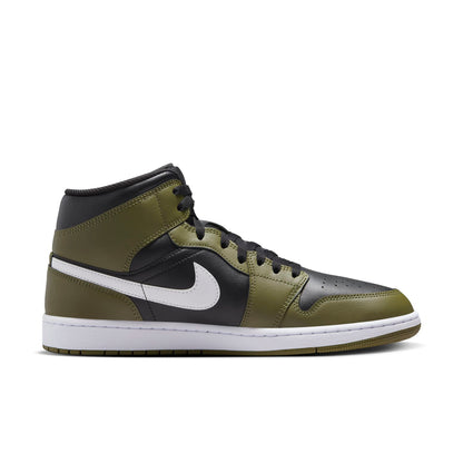 Air Jordan 1 Mid “Black Medium Olive”