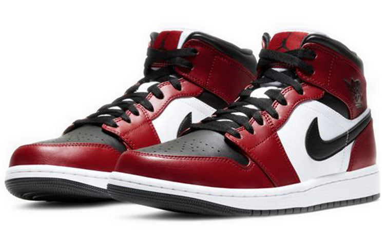 Air Jordan 1 Mid “Chicago Black Toe”