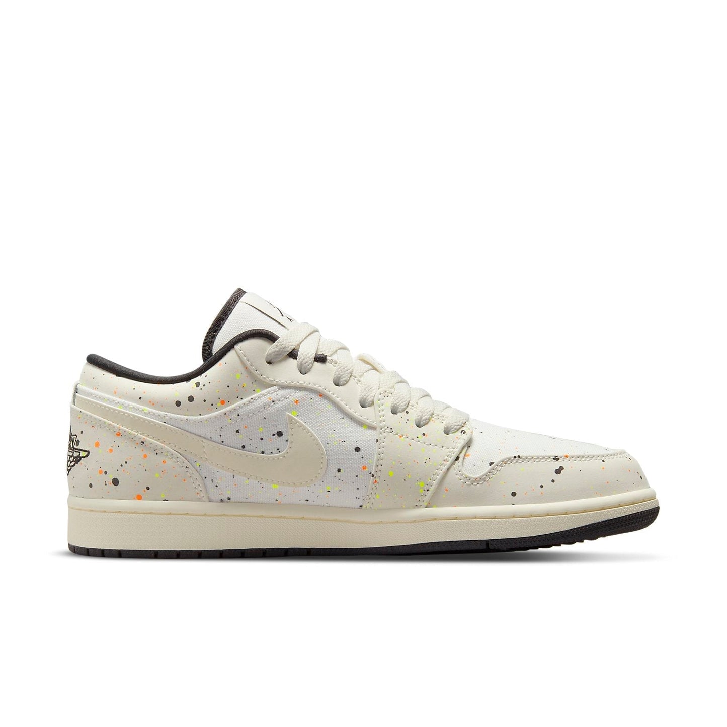 Air Jordan 1 Low “Brushstroke Swoosh – Paint Splatter”