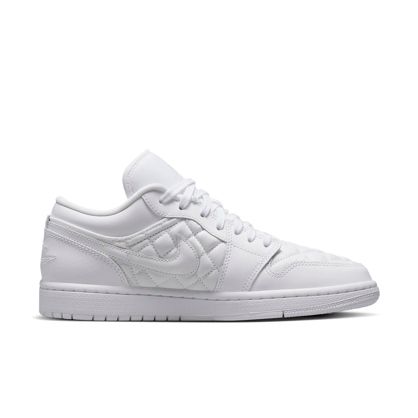 Air Jordan 1 Low “Triple White Quilted”