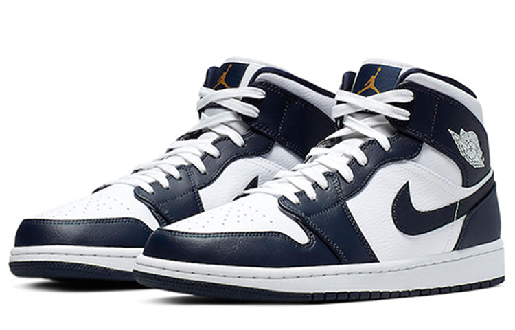Air Jordan 1 Mid “Obsidian White”