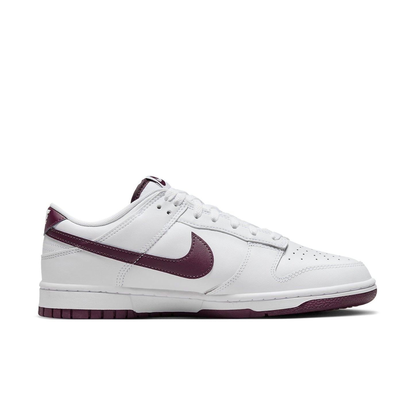 Nike Dunk Low Retro “White Night Maroon”