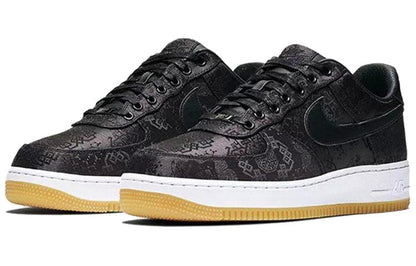 Nike x Fragment Design x CLOT Air Force 1 “Black Silk”