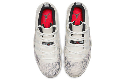 Air Jordan 11 Retro Low “Light Bone Snakeskin”