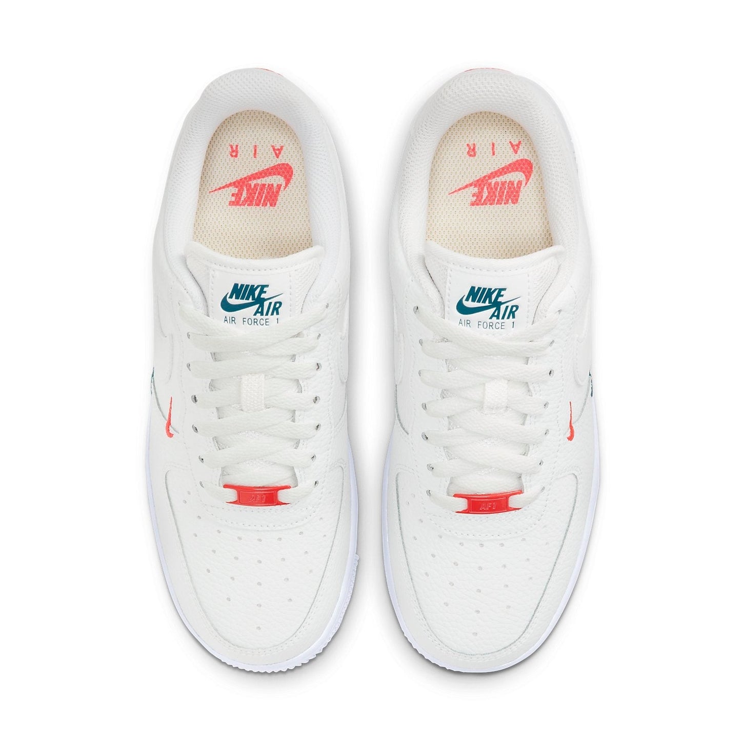 Nike Air Force 1 “07 Essential “Summit White Solar Red”
