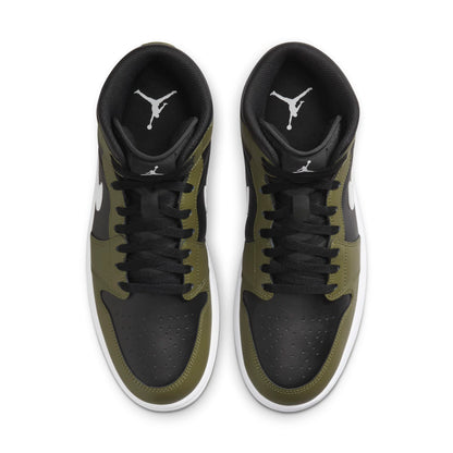 Air Jordan 1 Mid “Black Medium Olive”
