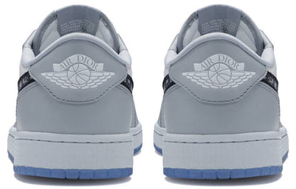 Air Jordan 1 Low x Dior “White Grey”