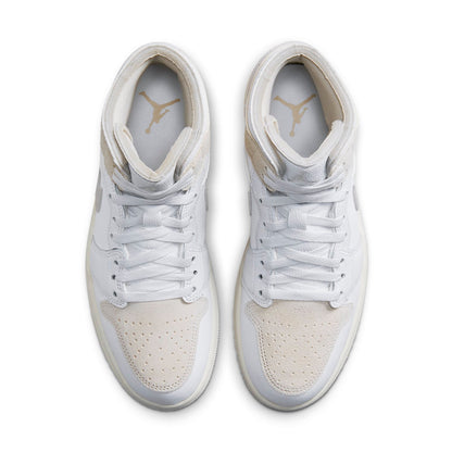Air Jordan 1 Mid SE Craft “Inside Out White Grey”