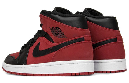 Air Jordan 1 Mid “Reverse Banned Gym Red Black”