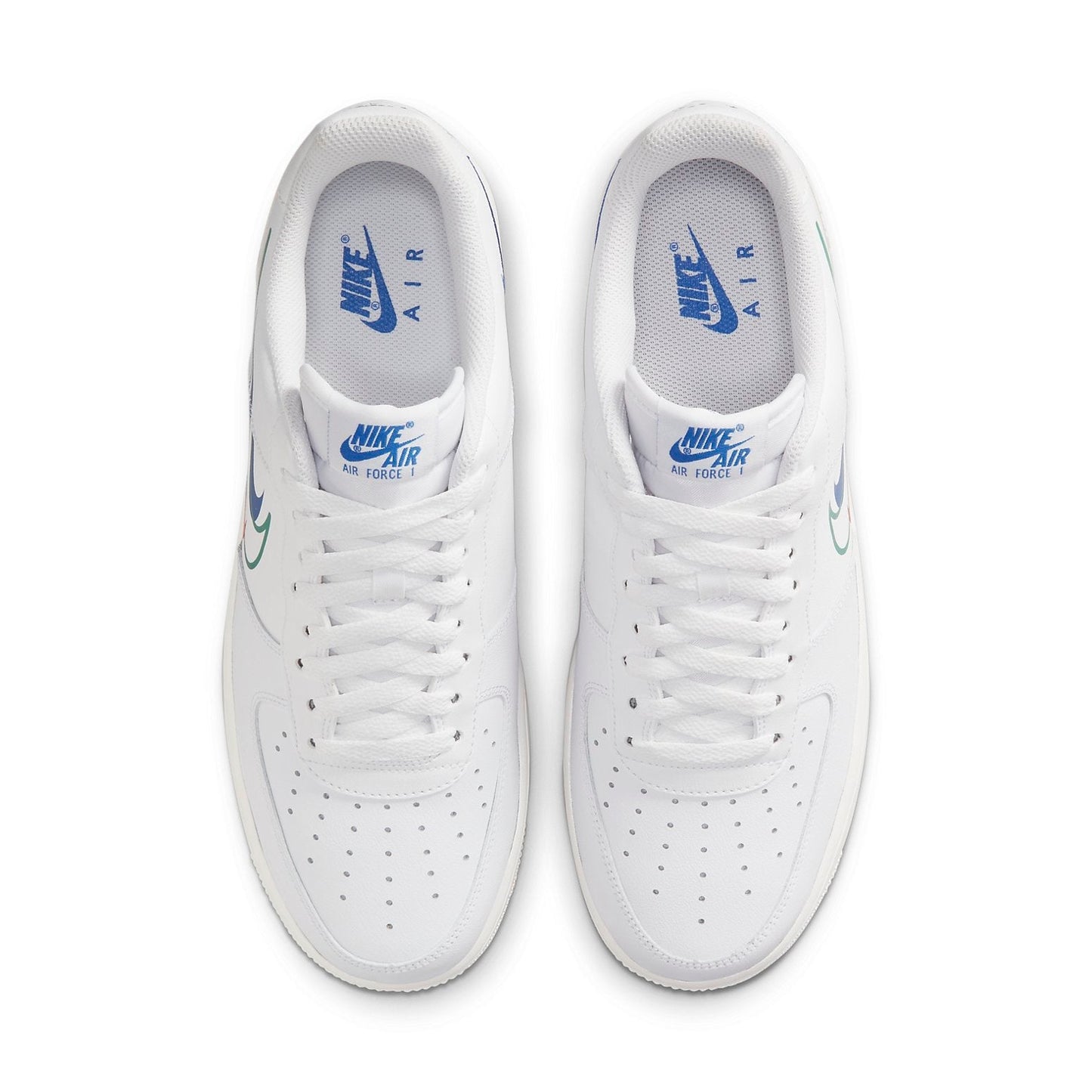 Nike Air Force 1 Low “Multi-Swoosh Blue Red”
