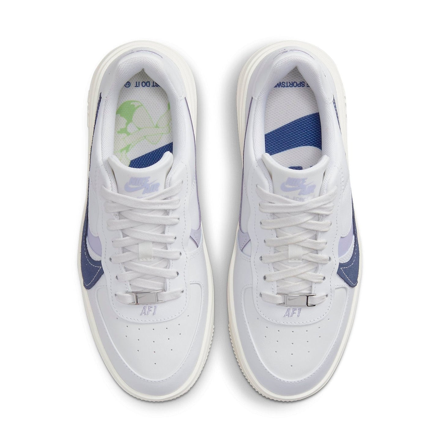 Nike Air Force 1 PLT.AF.ORM “Summit White Oxygen Purple”