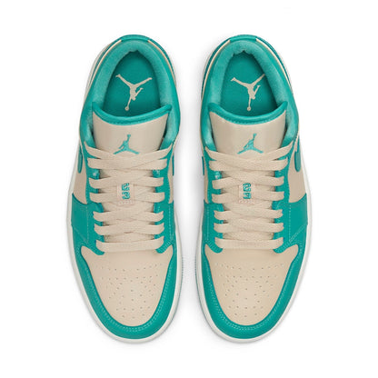 Air Jordan 1 Low “Tropical Teal Sandy Beige”