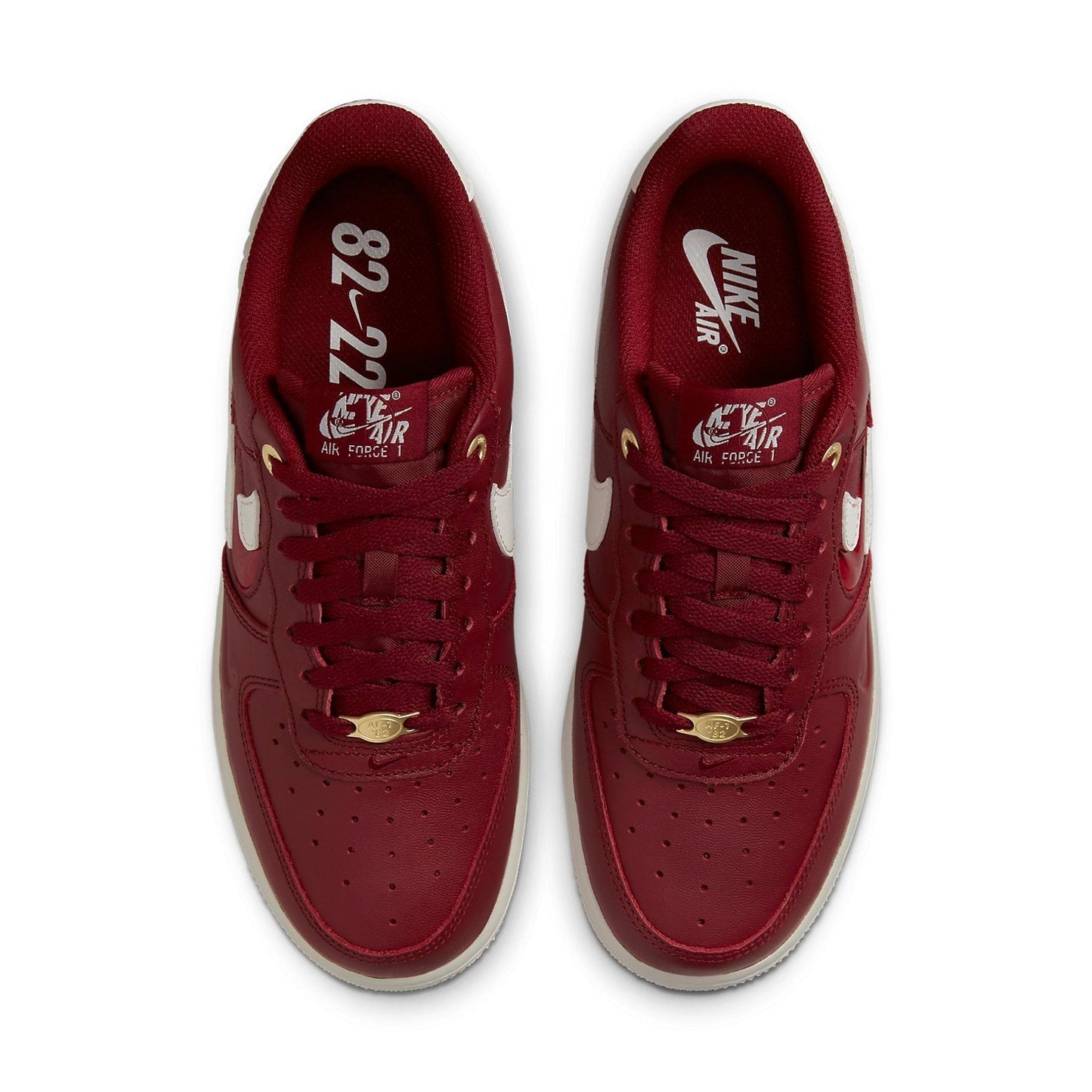 Nike Air Force 1 “07 Premium “History of Logos – Team Red”