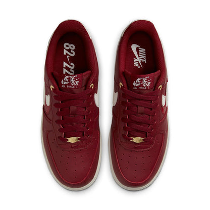 Nike Air Force 1 “07 Premium “History of Logos – Team Red”