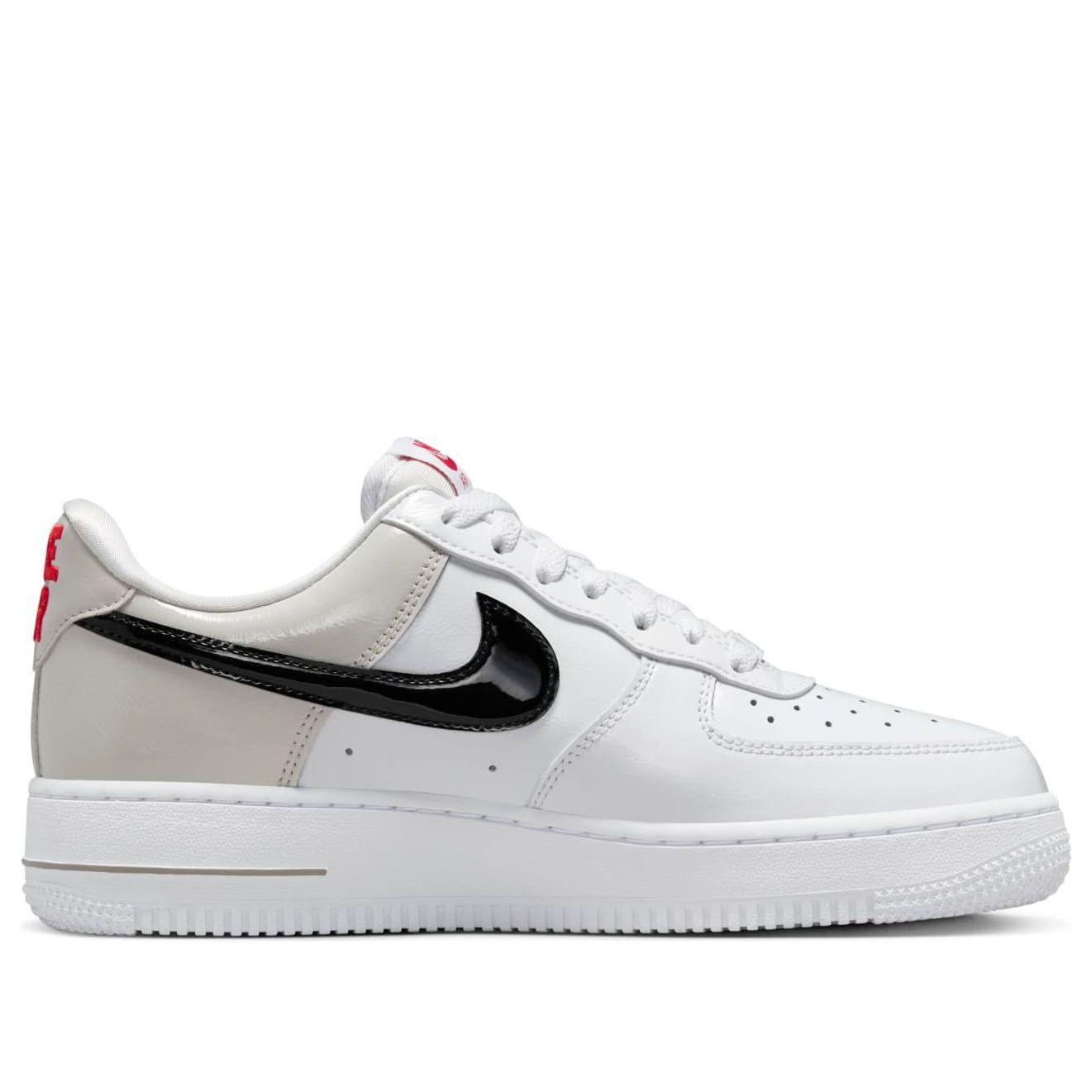 Nike Air Force 1 “07 Essential “White Iron Ore Patent”