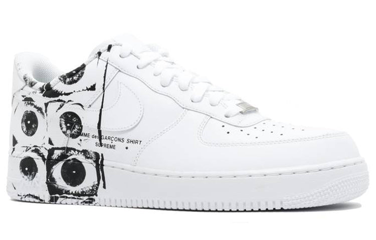 Nike x Supreme x COMME des GARCONS Air Force 1 Low “Eyes”