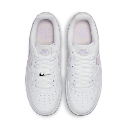 Nike Air Force 1 “07 Essential “Chenille Swoosh – White Lilac”