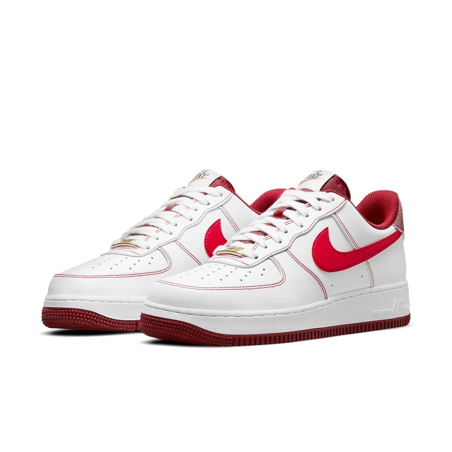 Nike Air Force 1 “07 “White University Red”