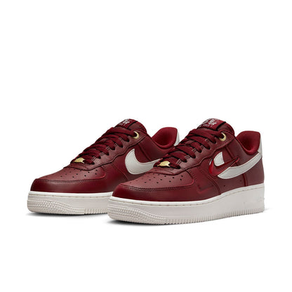 Nike Air Force 1 “07 Premium “History of Logos – Team Red”