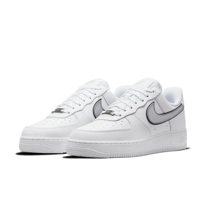 Nike Air Force 1 “07 Essential “White Metallic Silver”