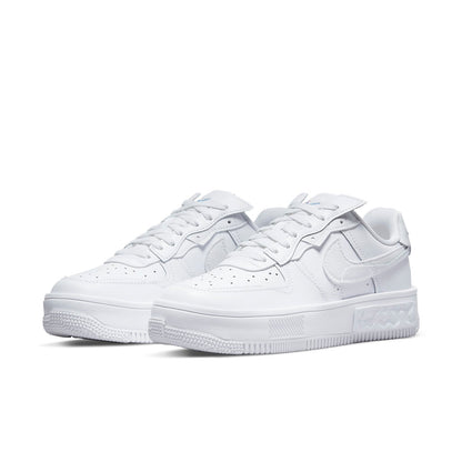 Nike Air Force 1 Fontanka “Triple White Multi Color Swoosh”