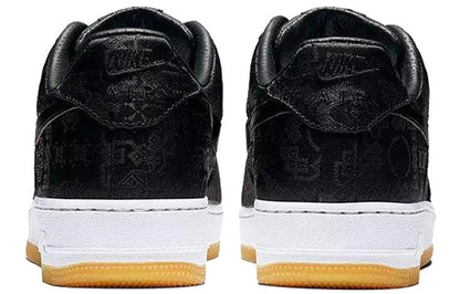 Nike x Fragment Design x CLOT Air Force 1 “Black Silk”