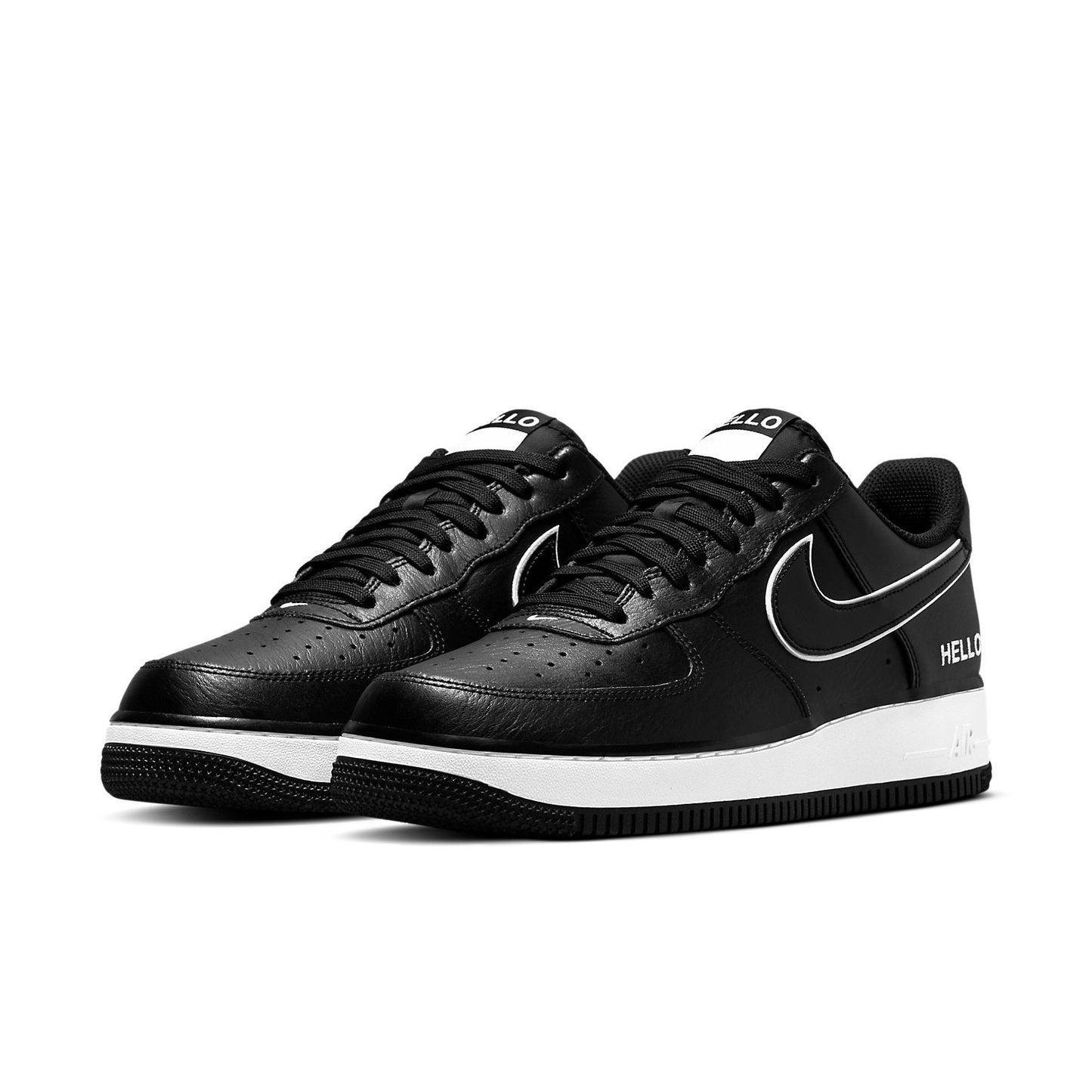 Nike x Urbanstar Air Force 1 “07 LX “HELLO Pack – Black”