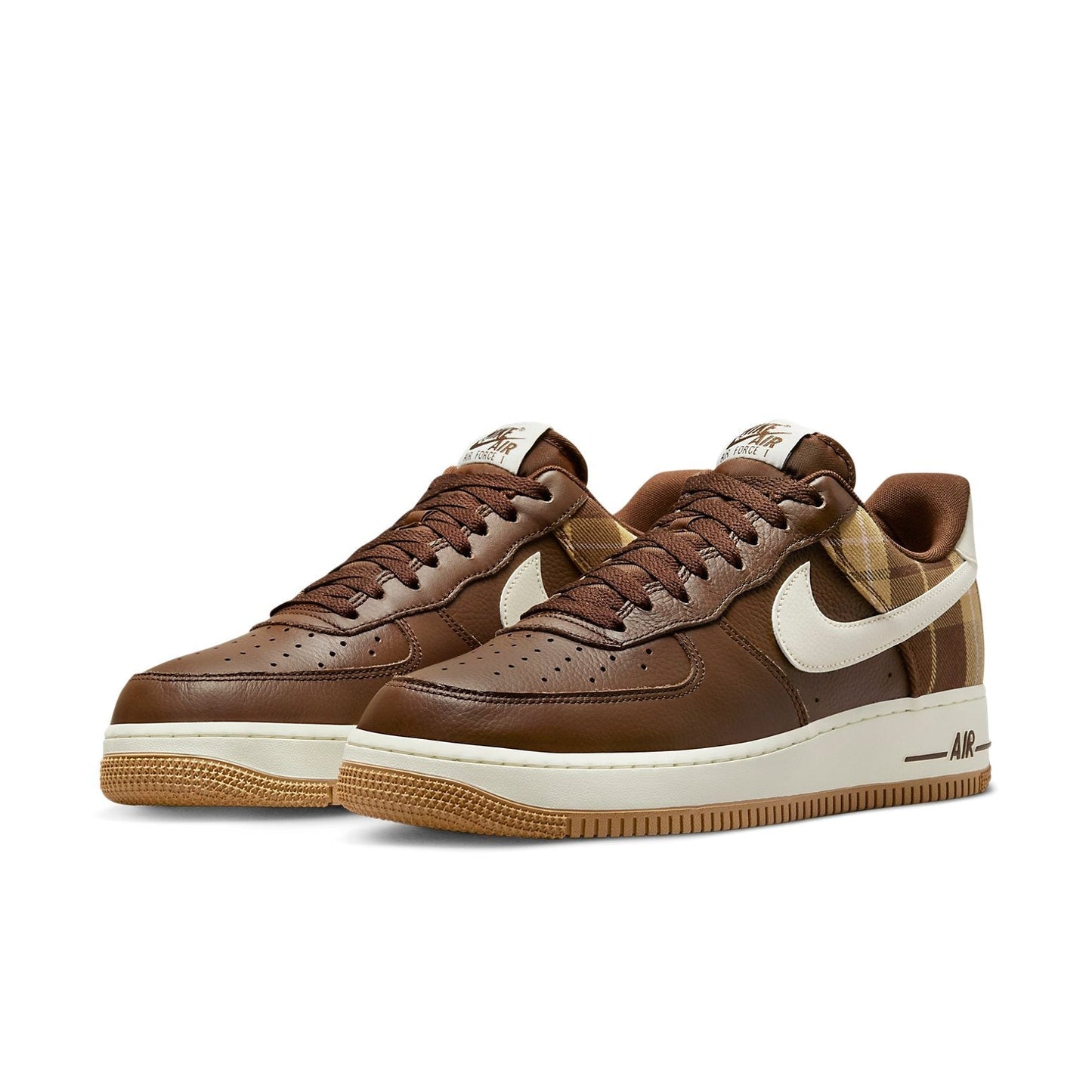Nike Air Force 1 Low “Cacao Plaid”