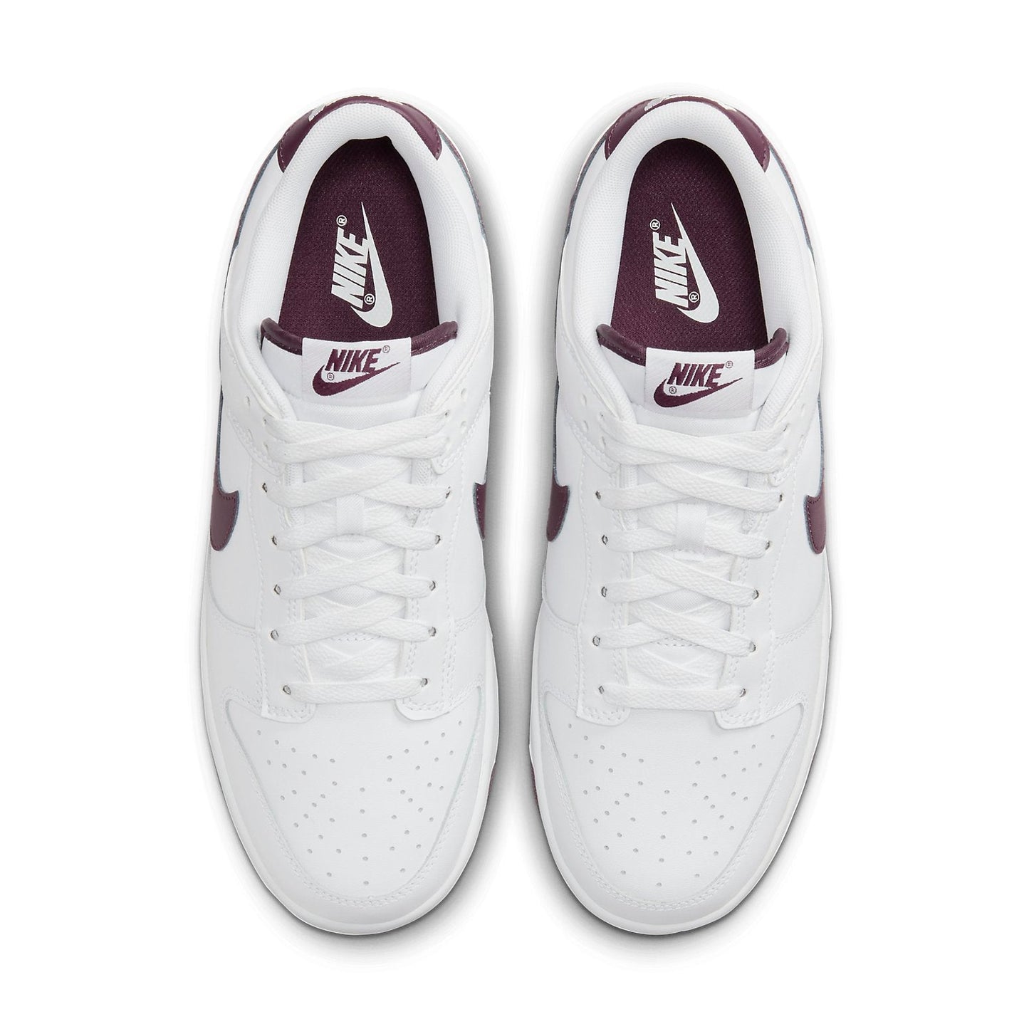 Nike Dunk Low Retro “White Night Maroon”