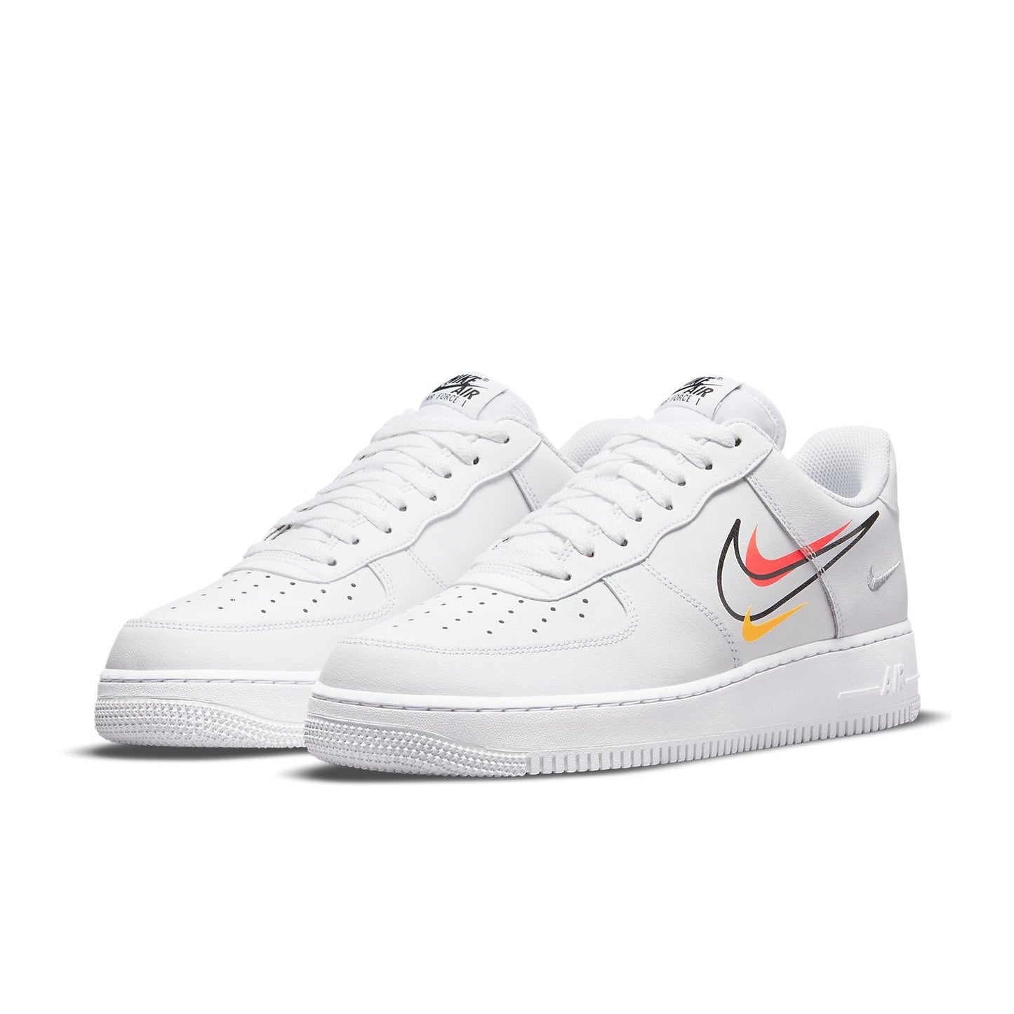 Nike Air Force 1 Low “Multi-Swoosh Orange Yellow”