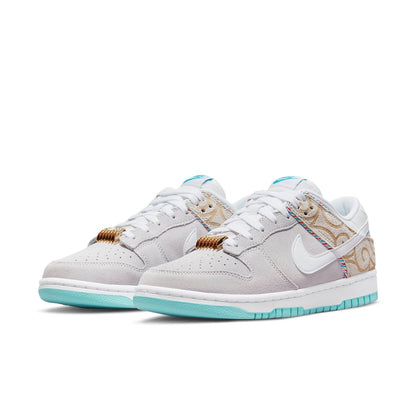 Nike Dunk Low SE “Barber Shop – Grey”