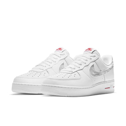 Nike Air Force 1 Low “Topography Pack – White University Red”