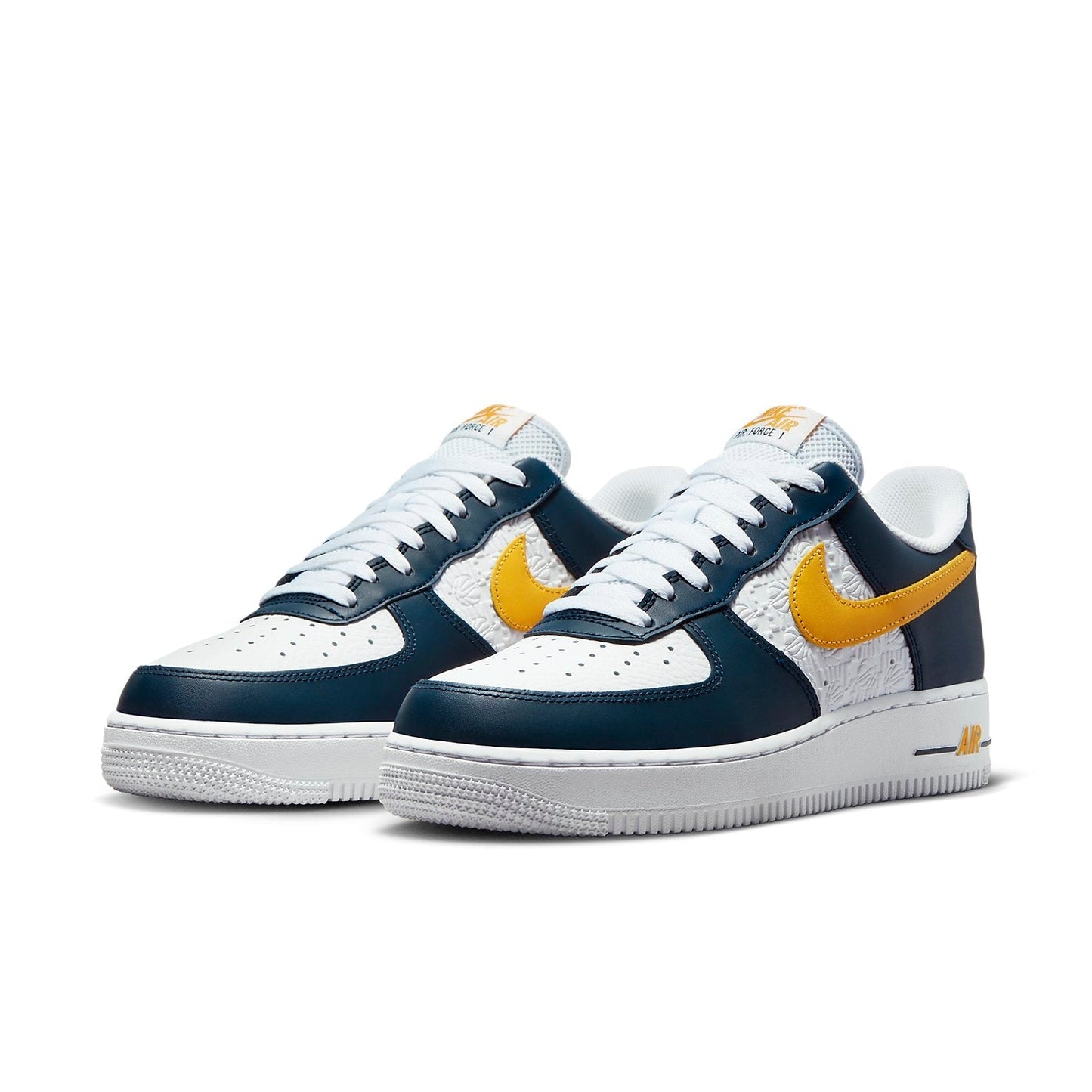 Nike Air Force 1 “07 “Embossed Hoops – Dark Obsidian”