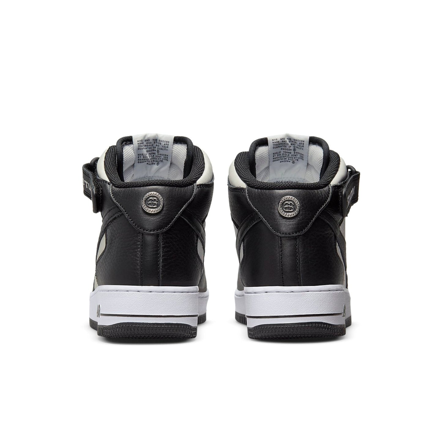 Nike x Stussy Air Force 1 Mid “Black White”