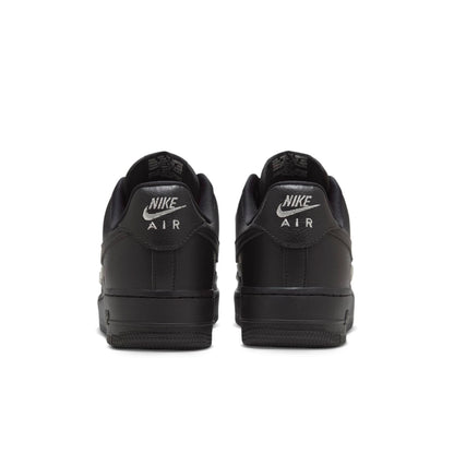 Nike Air Force 1 Low “Black Silver Mini Swoosh”