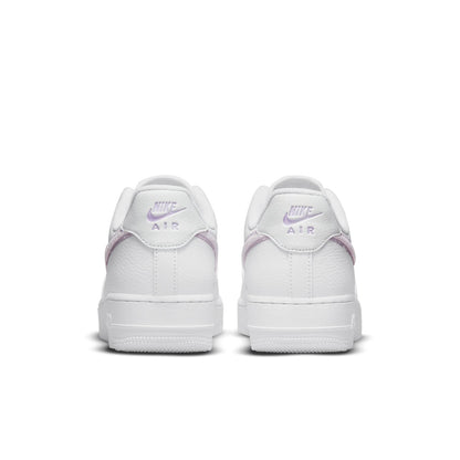 Nike Air Force 1 “07 Essential “Chenille Swoosh – White Lilac”