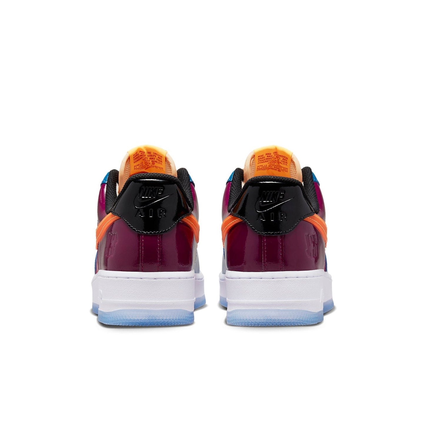 Nike x Undefeated Air Force 1 Low “Total Orange”