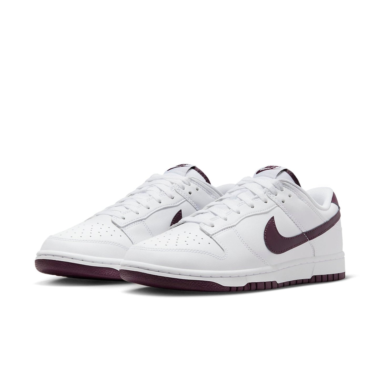 Nike Dunk Low Retro “White Night Maroon”