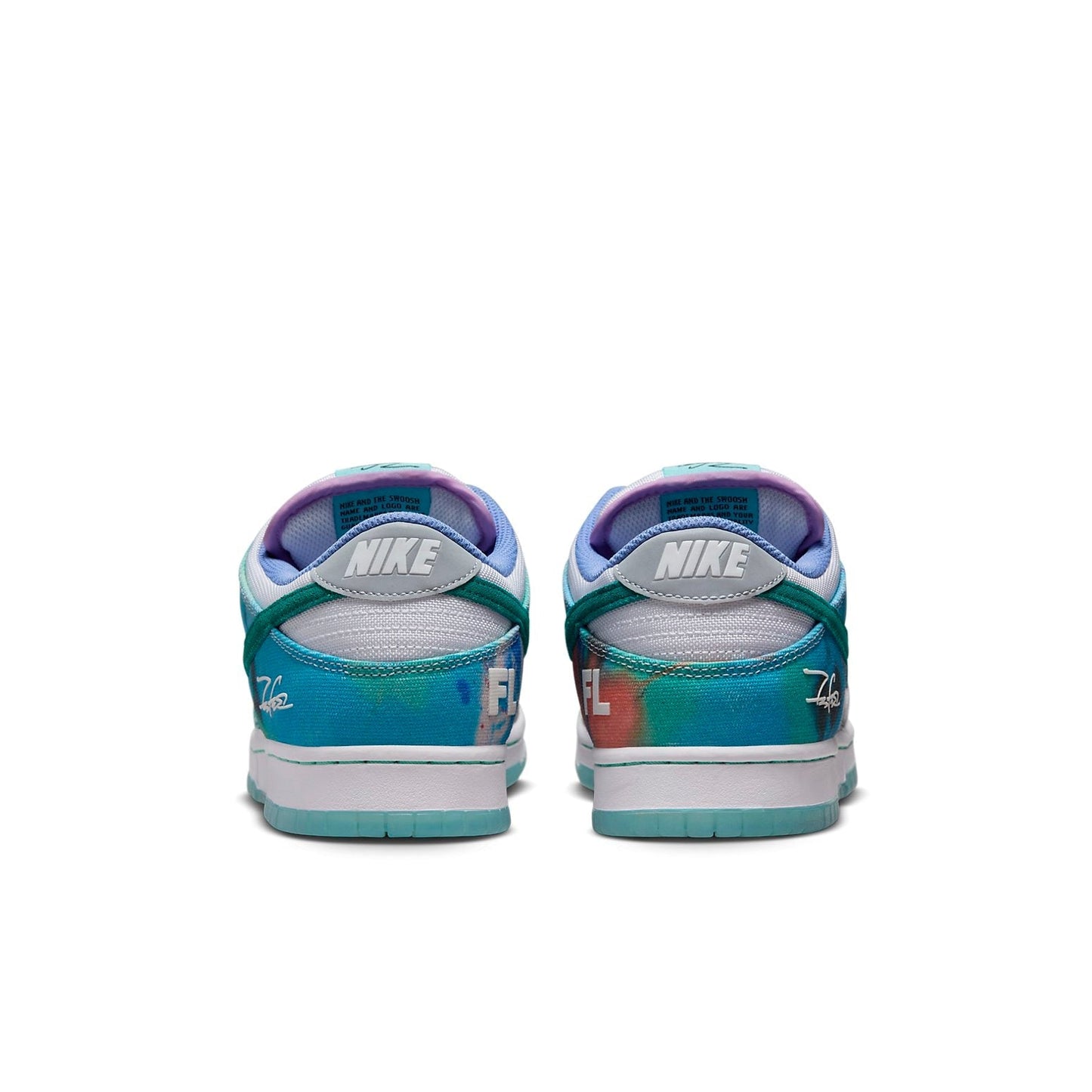 Nike x Futura Laboratories SB Dunk Low “Bleached Aqua”