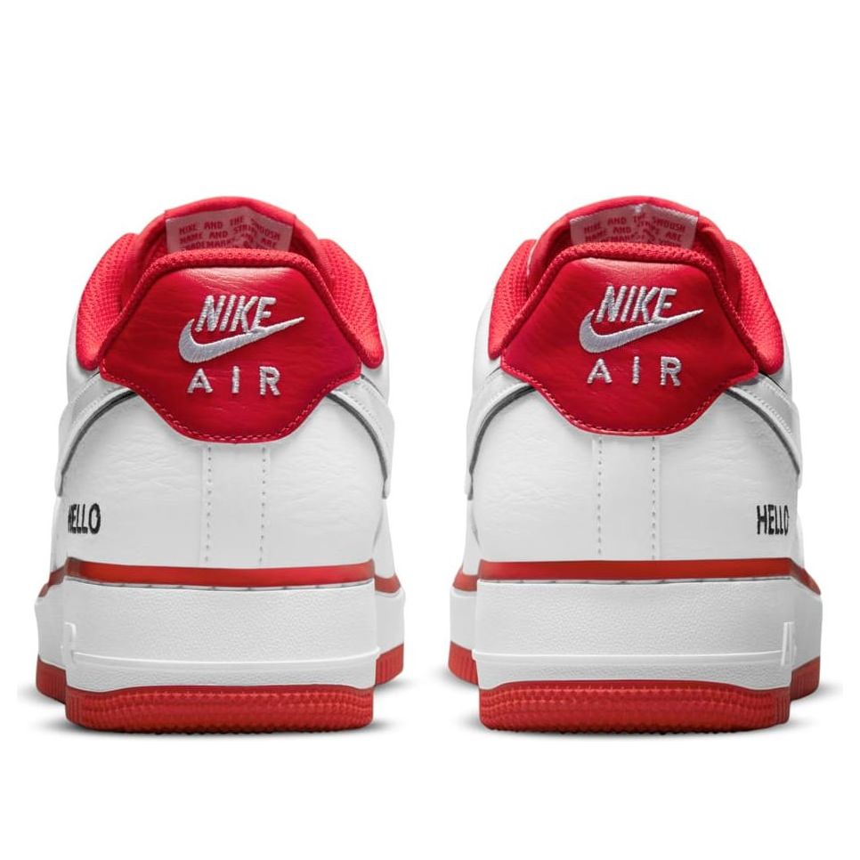 Nike x Urbanstar Air Force 1 “07 LX “HELLO Pack – White University Red”