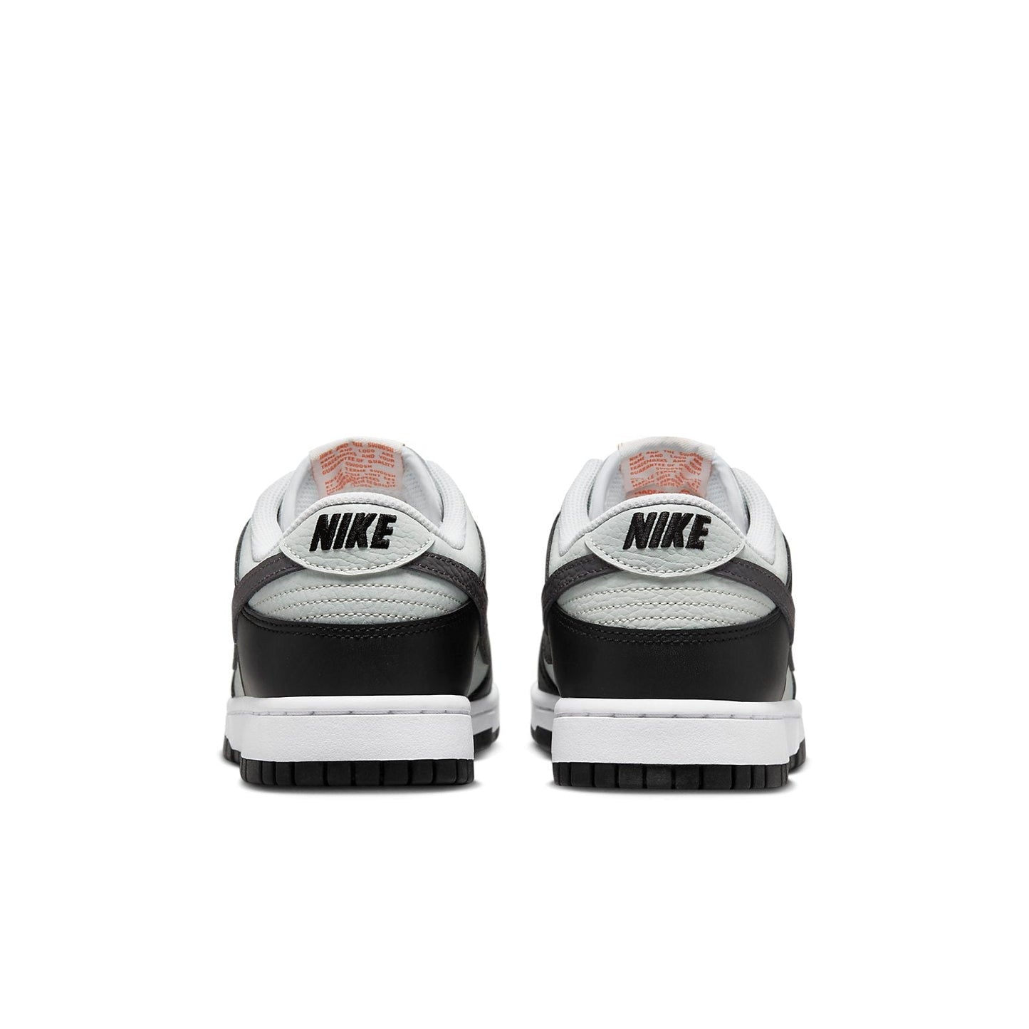 Nike Dunk Low “Black Total Orange Mini Swoosh”